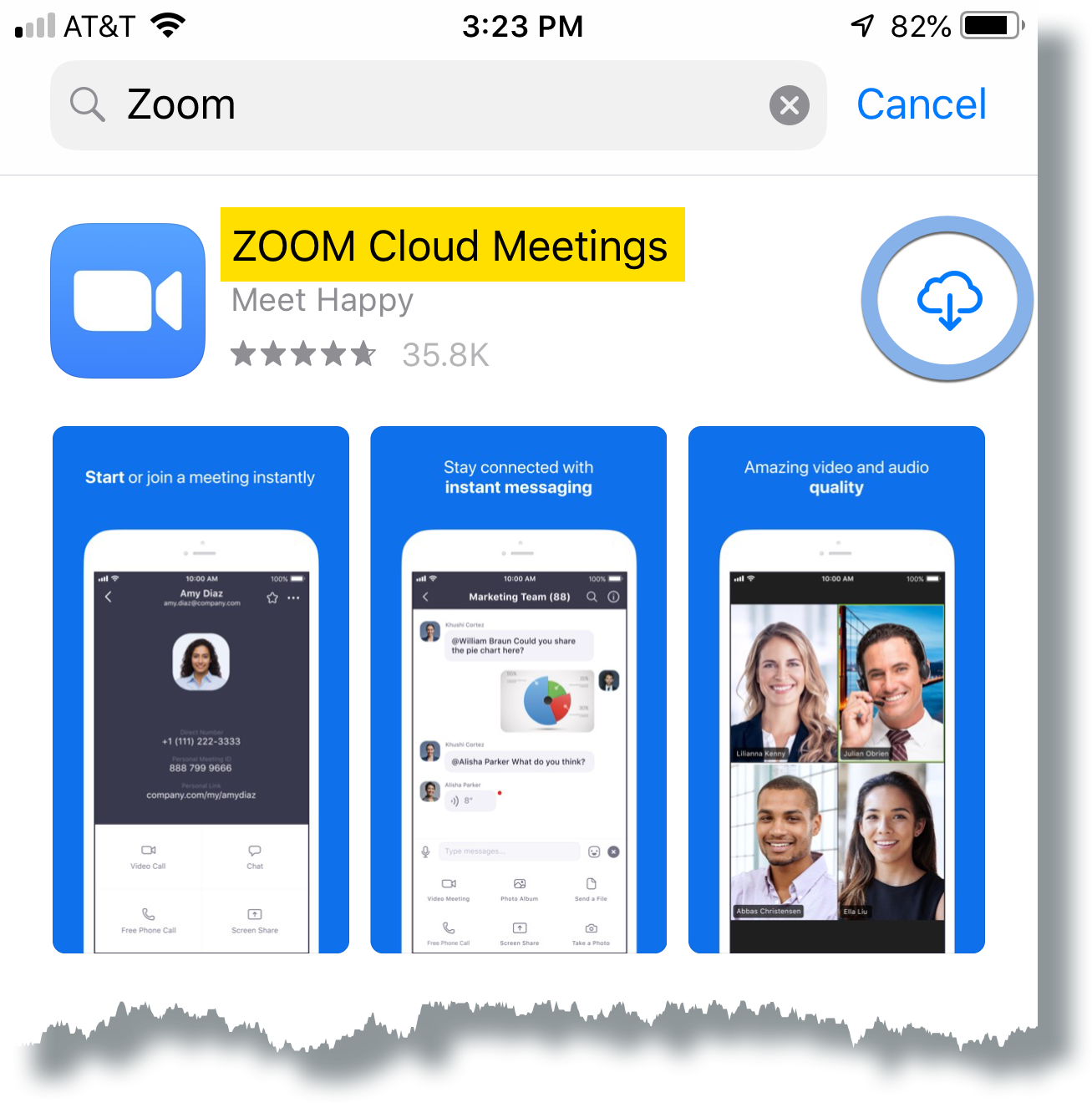 zoom client app